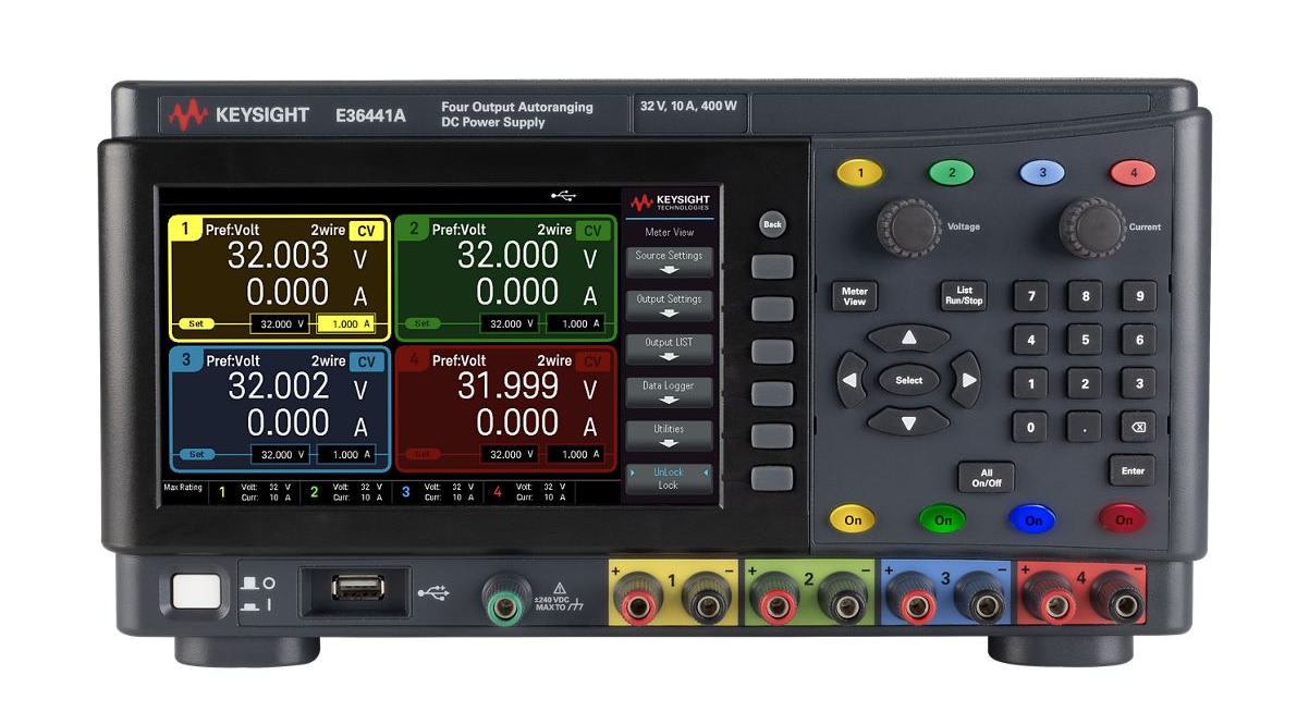KEYSIGHT是德科技E36441A 自动量程直流电源4通道32V 10A 400W