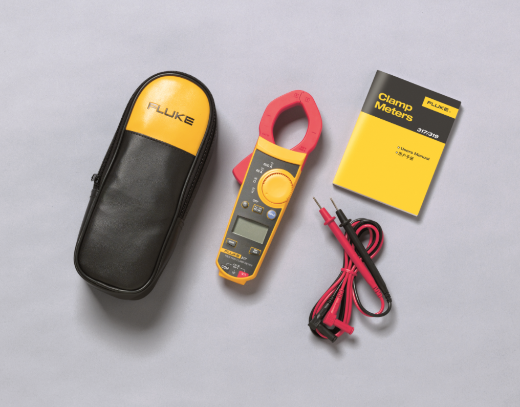 Fluke 317/319 真有效值交直流数字钳形表/电流表
