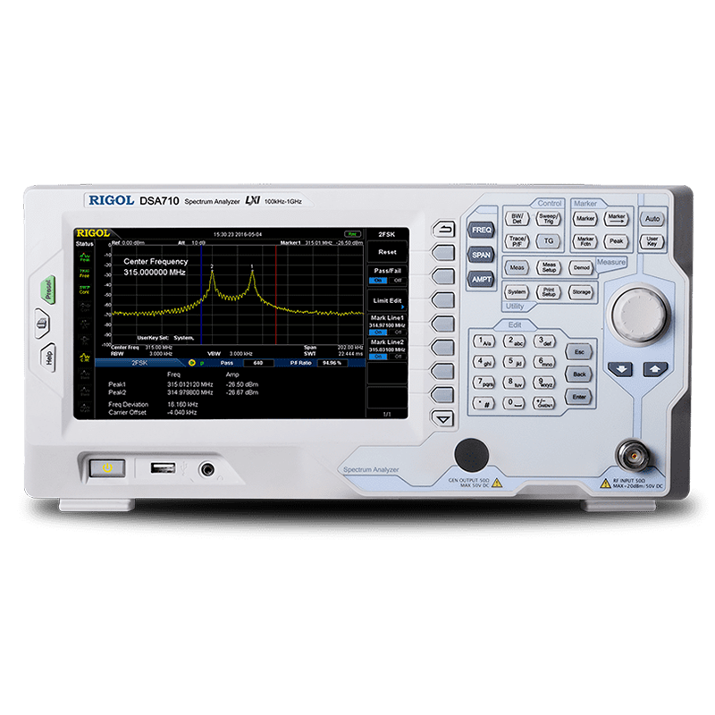 RIGOL普源 DSA700系列频谱分析仪