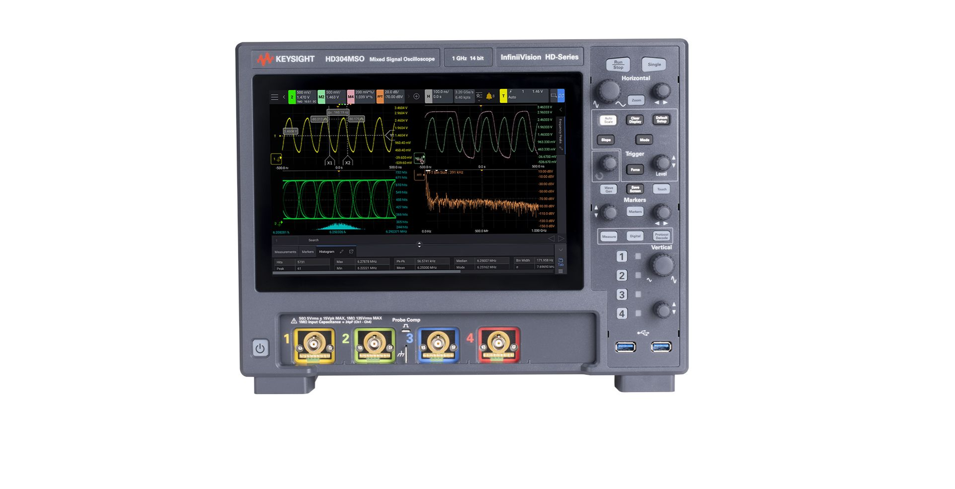 KEYSIGHTHD302MSO InfiniiVision 示波器：2 个模拟通道